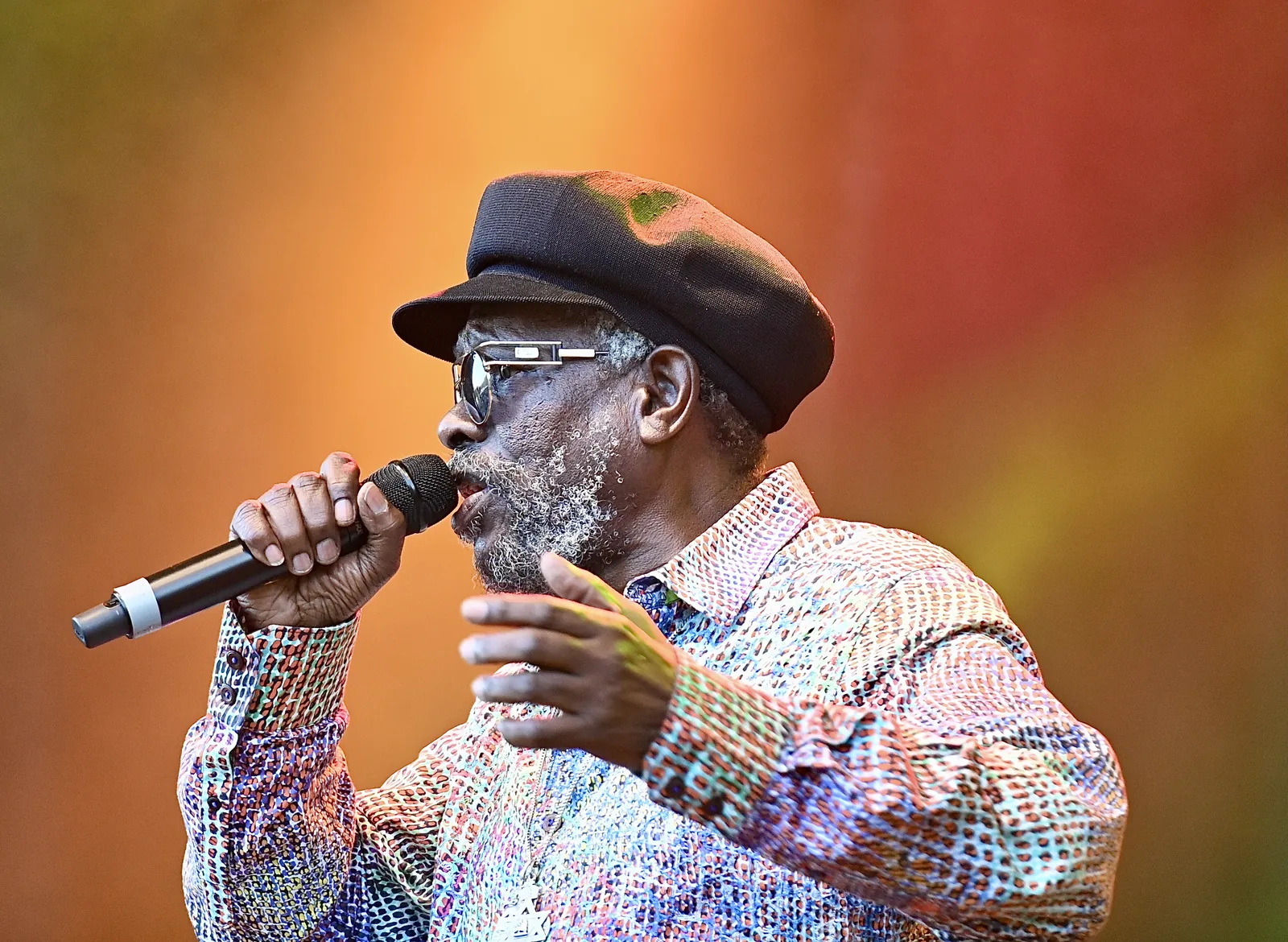Johnny Osbourne performing live at Reggae Geel festival in Belgium 2023 — veteran Jamaican reggae vocalist and toaster illustrating the social performance tradition documented in UNESCO's inscription of reggae music of Jamaica as Intangible Cultural Heritage File 01398