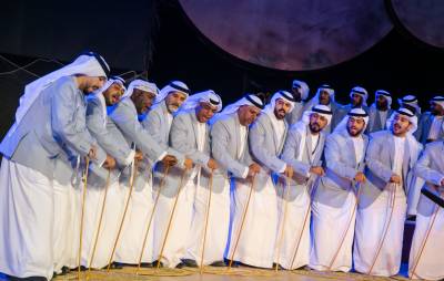 Al Ahalla, a living performing art in the United Arab Emirates
