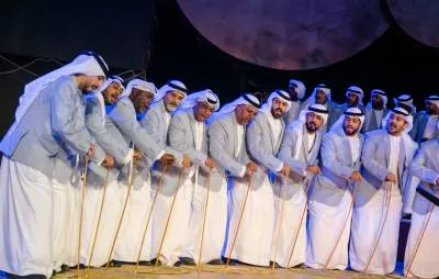 Al Ahalla, a living performing art in the United Arab Emirates