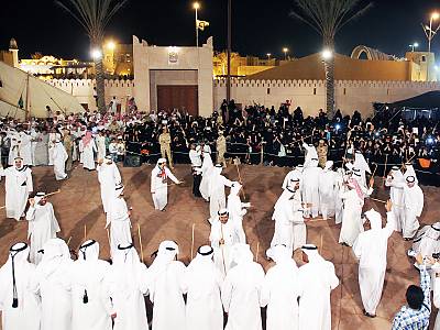 Al-Razfa, a traditional performing art