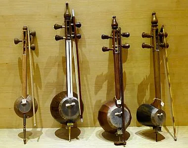 Art of crafting and playing with Kamantcheh/Kamancha, a bowed string musical instrument