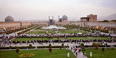 Chogān, a horse-riding game accompanied by music and storytelling