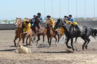 Kok boru, traditional horse game