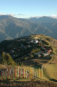 Mask dance of the drums from Drametse