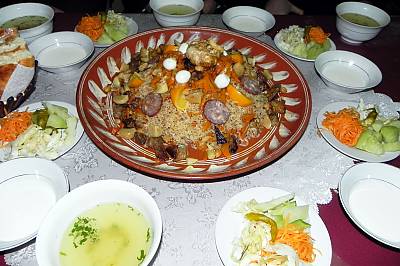 Oshi Palav, a traditional meal and its social and cultural contexts in Tajikistan