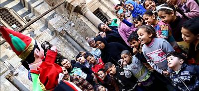 Traditional hand puppetry