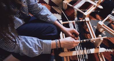 Traditional weaving of Al Sadu