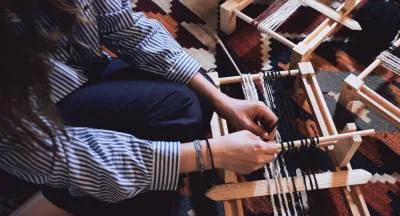 Traditional weaving of Al Sadu